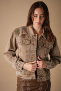 Western Embroidered Denim Jacket
