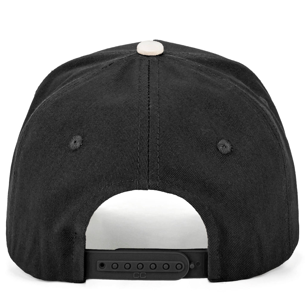 C.C Cow Pattern Print on Bill Plain Trucker Hat