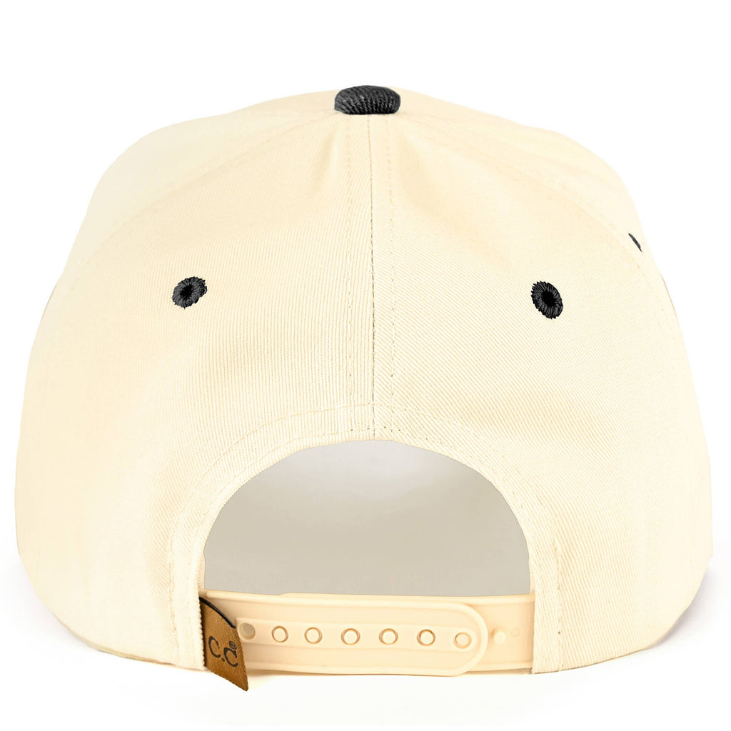 C.C Y'ALL NEED JESUS Embroidered Letter Two Tone Trucker Hat