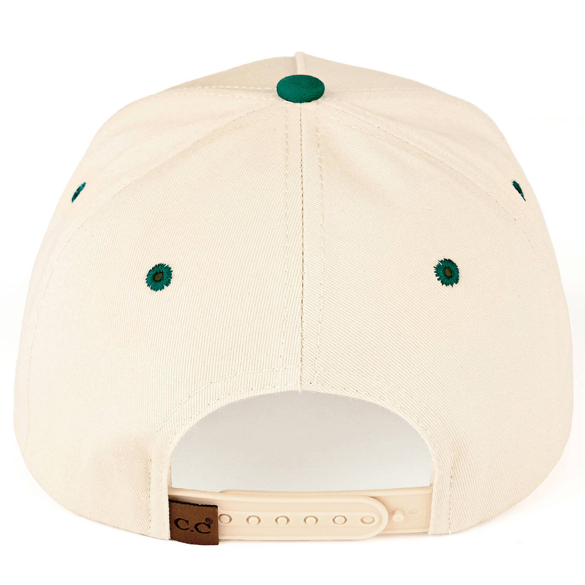 C.C Y'ALL NEED JESUS Embroidered Letter Two Tone Trucker Hat