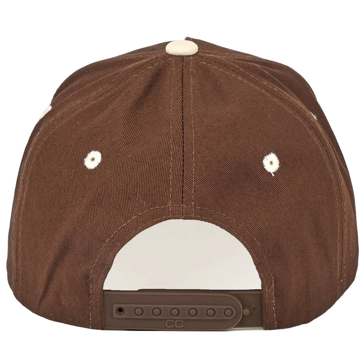 C.C COFFEEGRL Letter Embroidered on Two Tone Trucker Hat