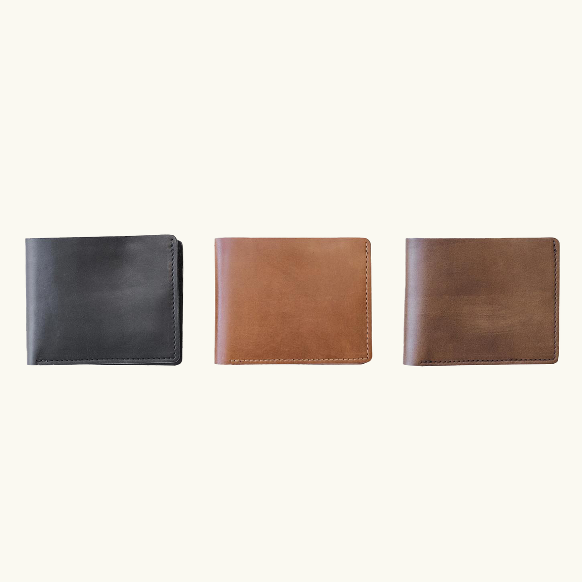 Full-Grain Leather Bifold Wallet
