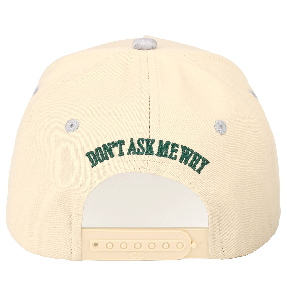 C.C GOD'S FAVORITE Letter on Two Tone Trucker Hat