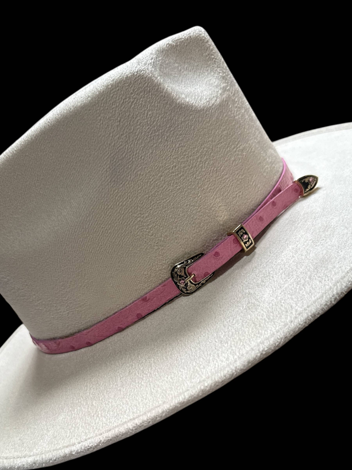 Faux Leather Buckle Belt