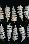 Baguette Crystal Christmas Tree Holiday Statement Earrings