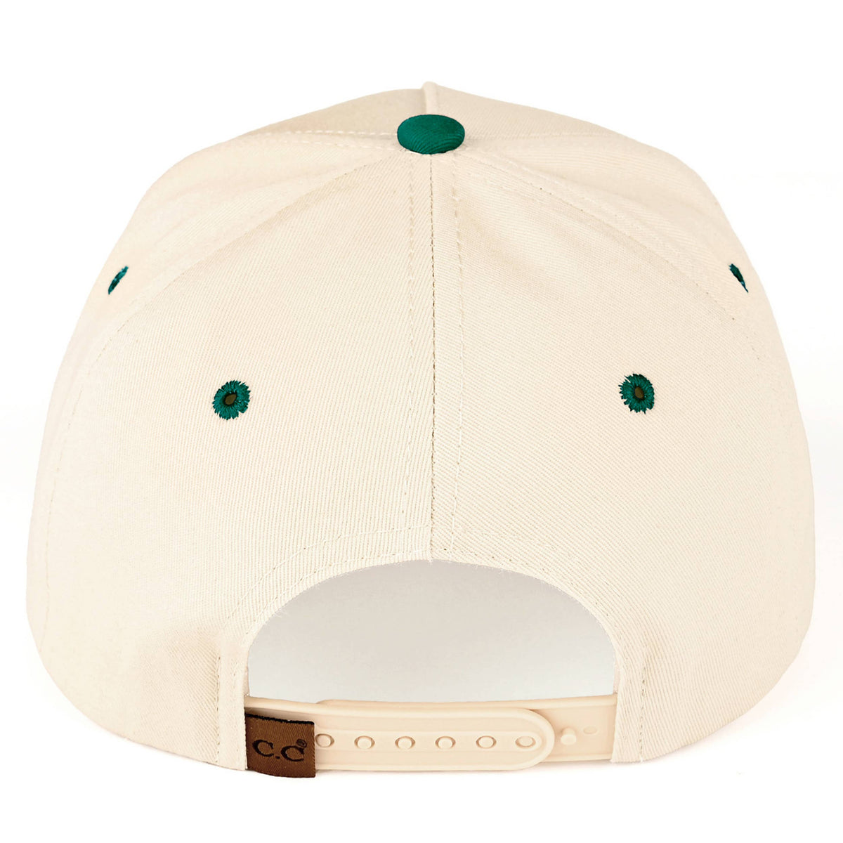 C.C YEEHAW Embroidery Two Tone Cotton Trucker Cap