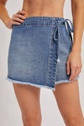 Western Denim Skort