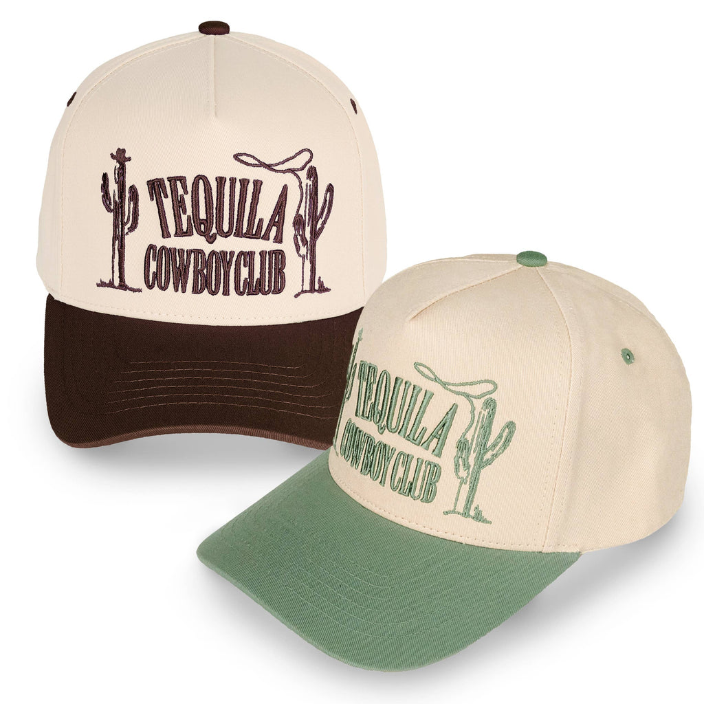 C.C TEQUILA COWBOY CLUB Cotton Trucker Cap