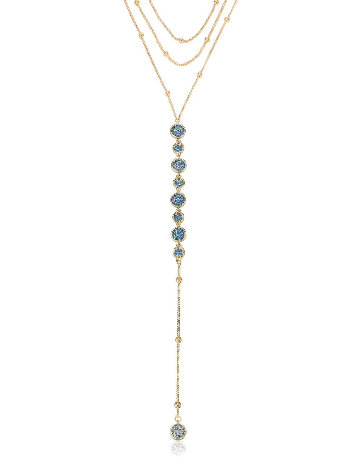 Bali Dreams Crystal Lariat Necklace