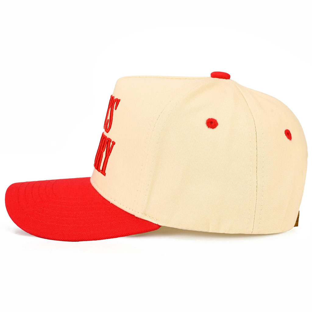 C.C GOD'S COUNTRY Letter on Two Tone Trucker Hat