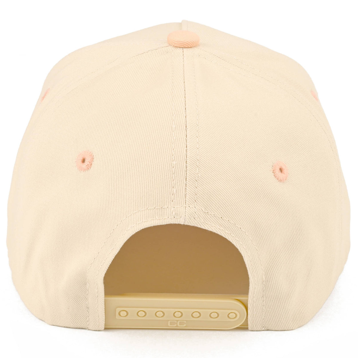C.C OH SHIP Letter Embroidered Two Tone Trucker Hat