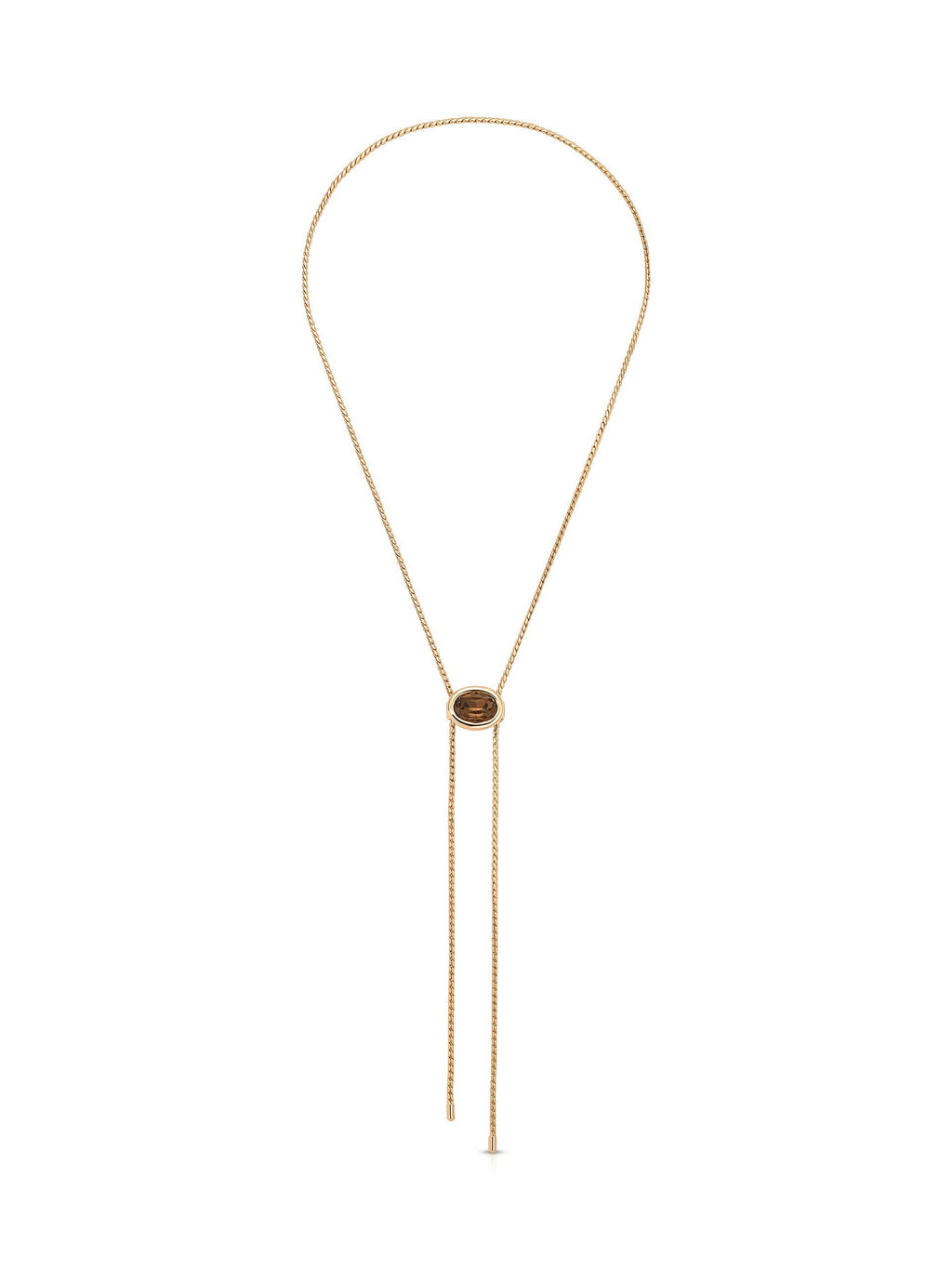 Bezel Bolo Necklace