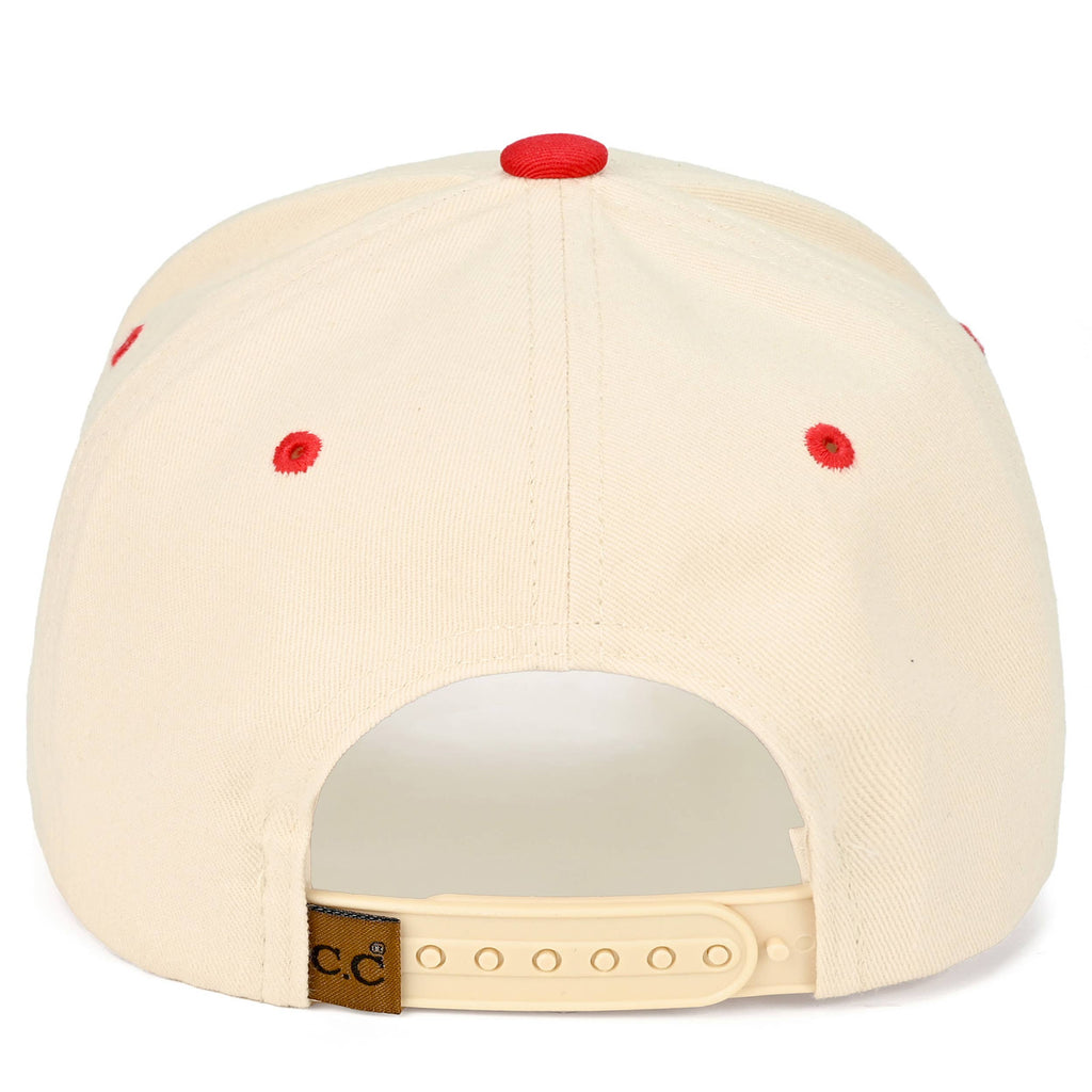 C.C GODSPEED Letter Embroidery Trucker Cap