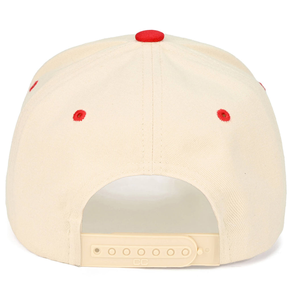 C.C Y'ALL Letter Embroidered Two Tone Trucker Hat