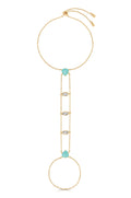 Turquoise Solstice Hand Chain
