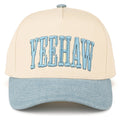 C.C YEEHAW Embroidery Two Tone Cotton Trucker Cap