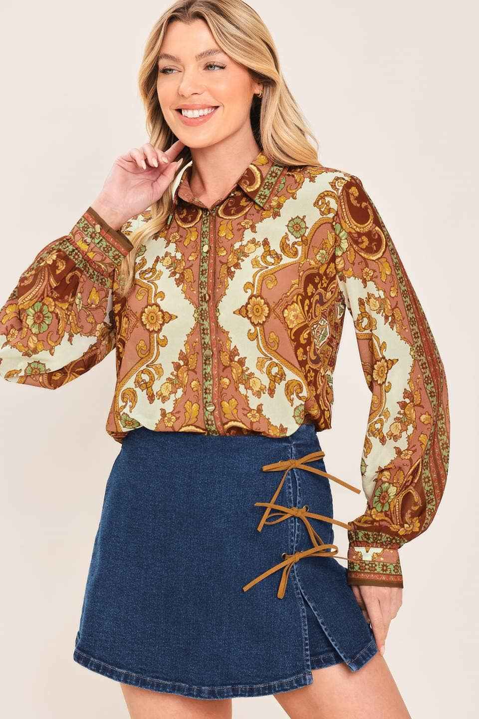 Rodeo Lace-Up Skort