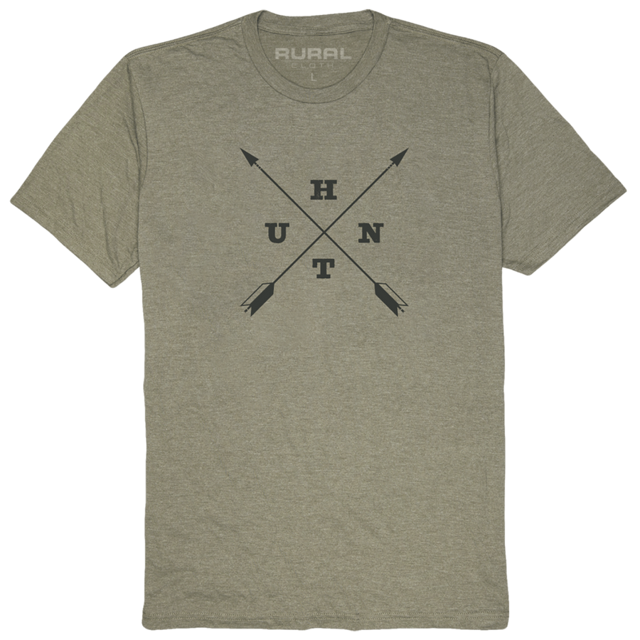 Hunt Tee-Military Green Frost
