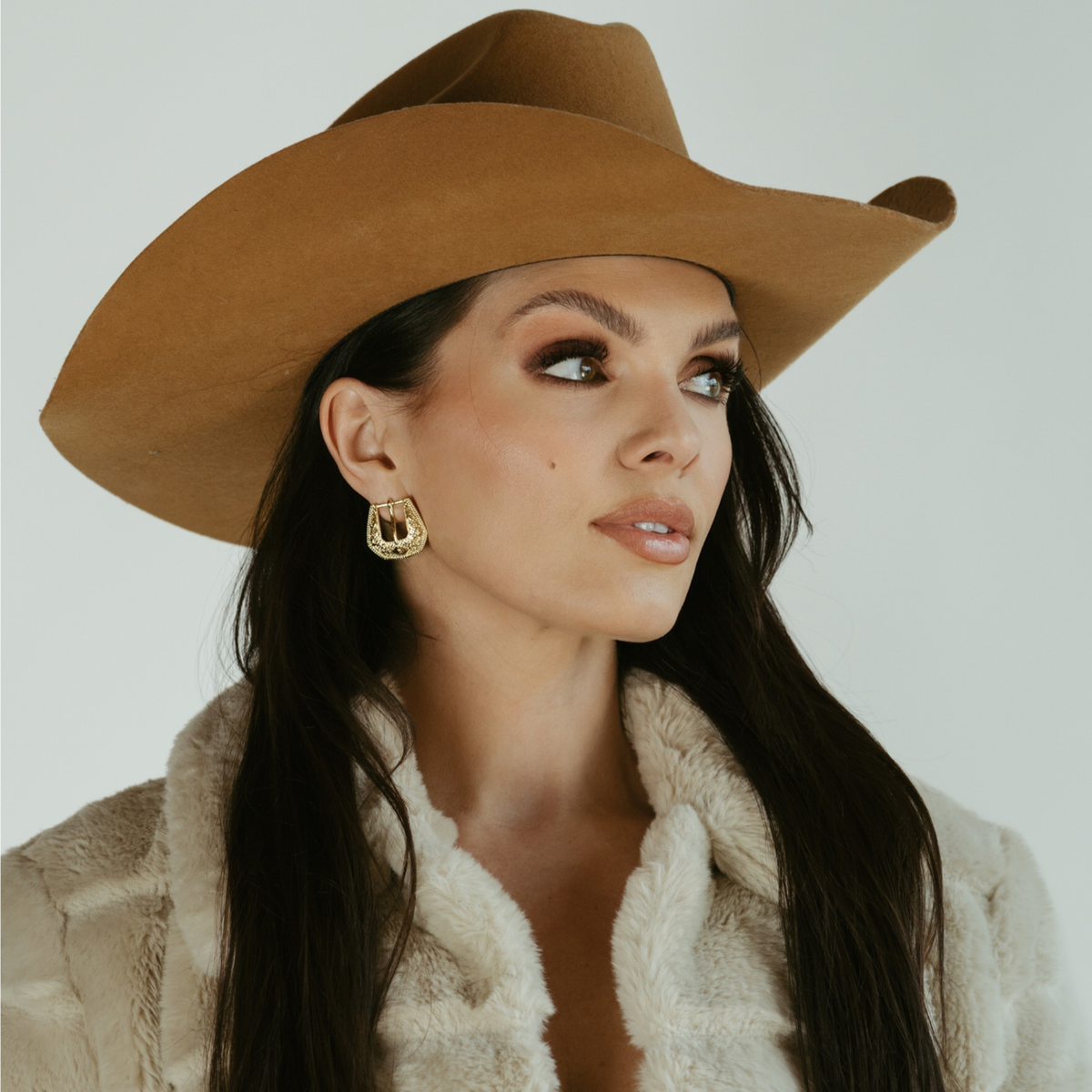 Buckle Betty Earrings - Baby