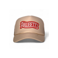 Hillbetty Patch Trucker Hat - Tan