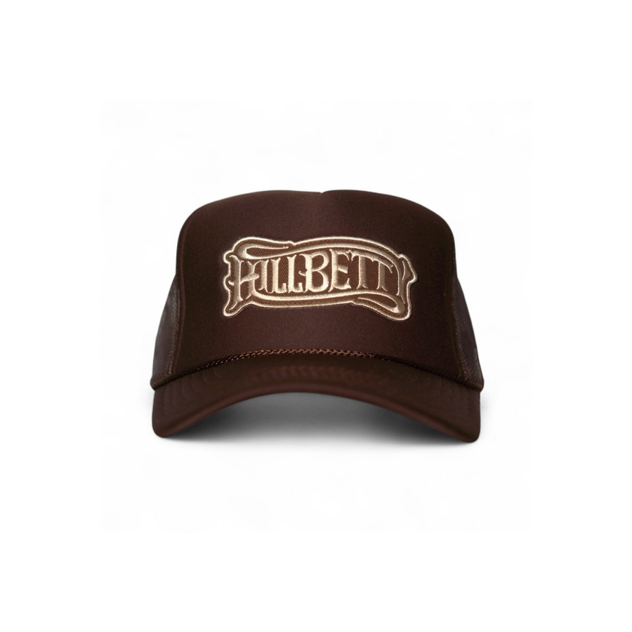 Hillbetty Patch Trucker Hat - Brown