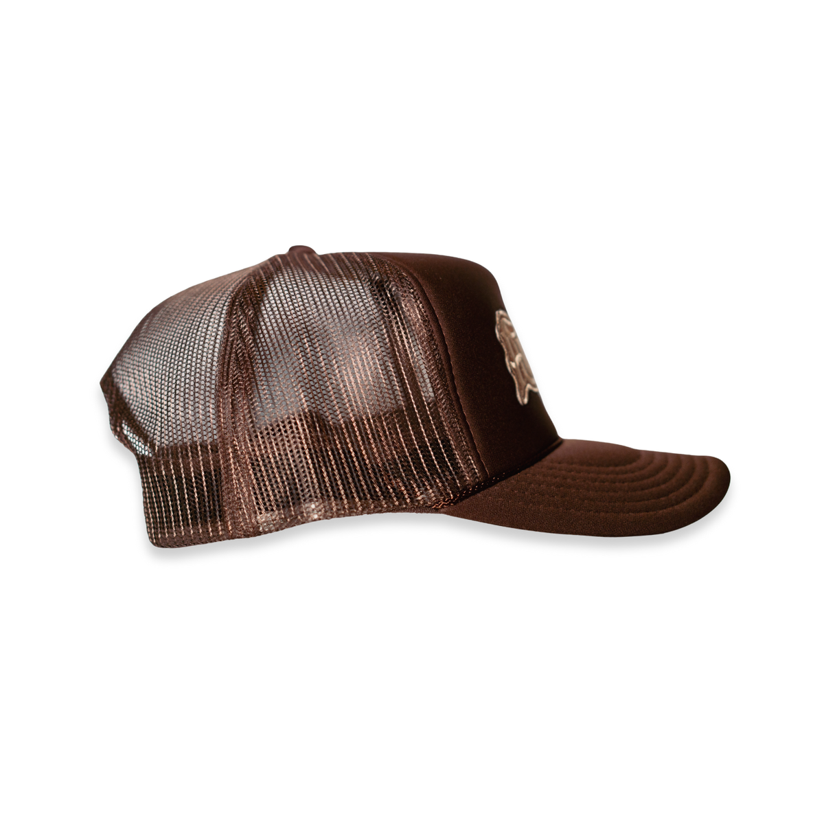 Hillbetty Patch Trucker Hat - Brown