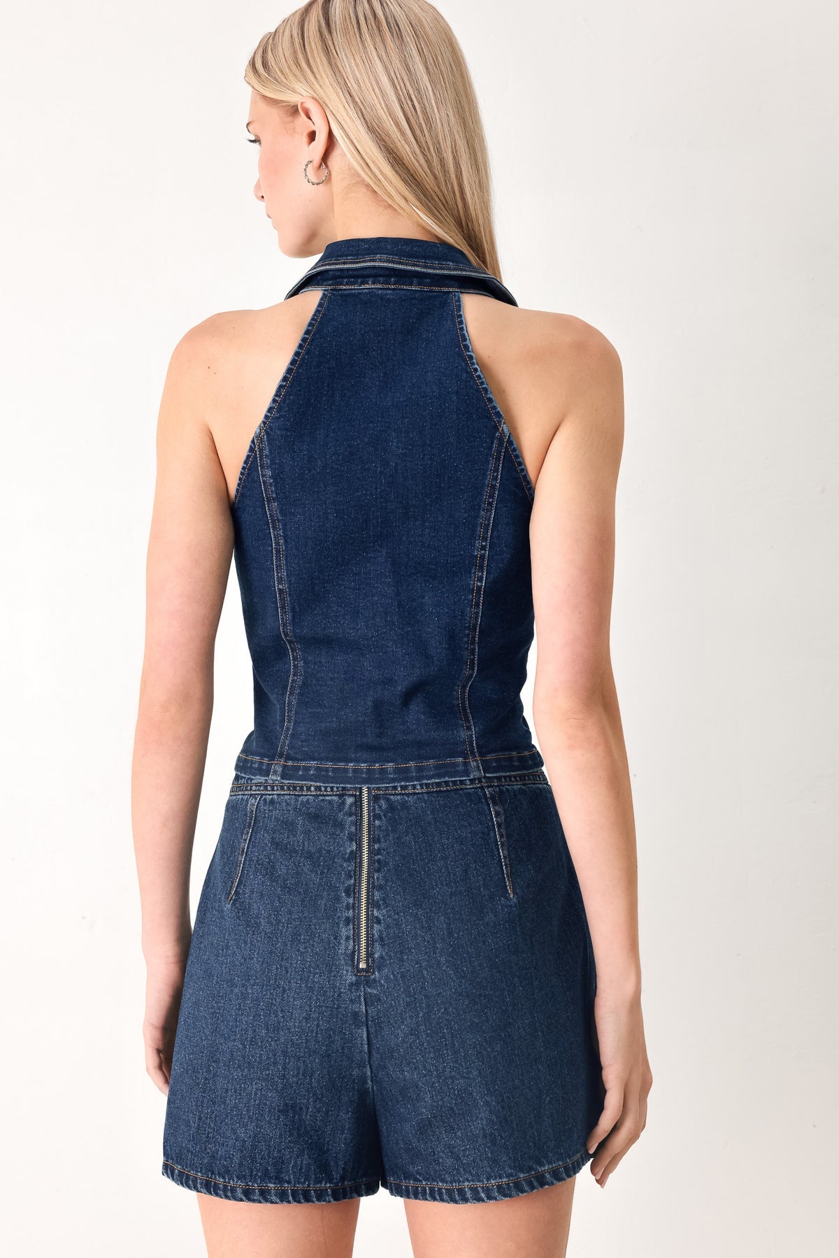 Run the City Denim Vest