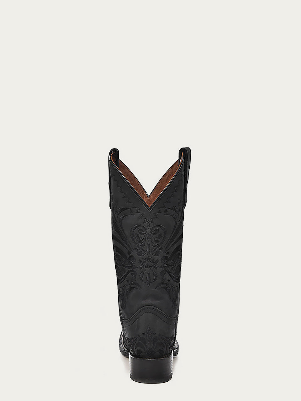 WOMEN’S EMBROIDERY BLACK COWBOY BOOT