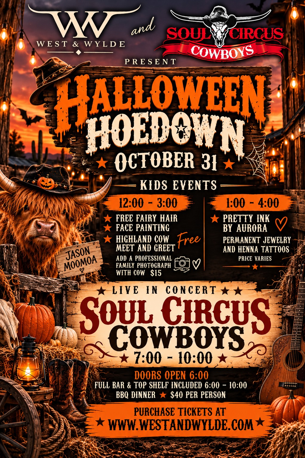West & Wylde Grand Opening Hoedown