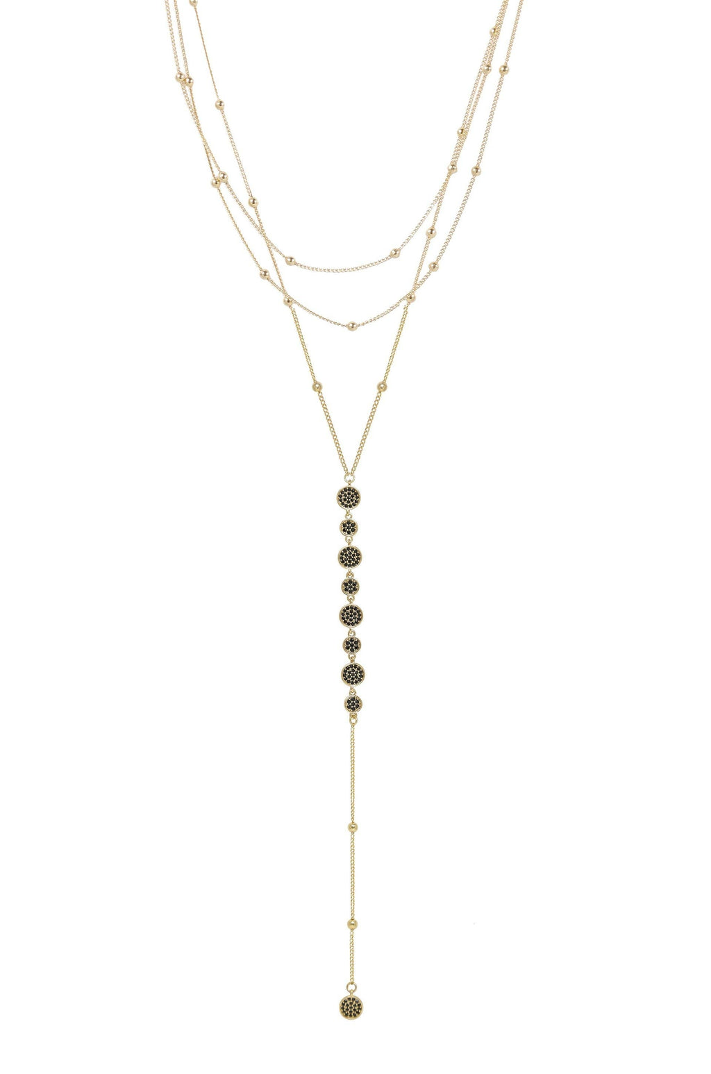 Bali Dreams Crystal Lariat Necklace