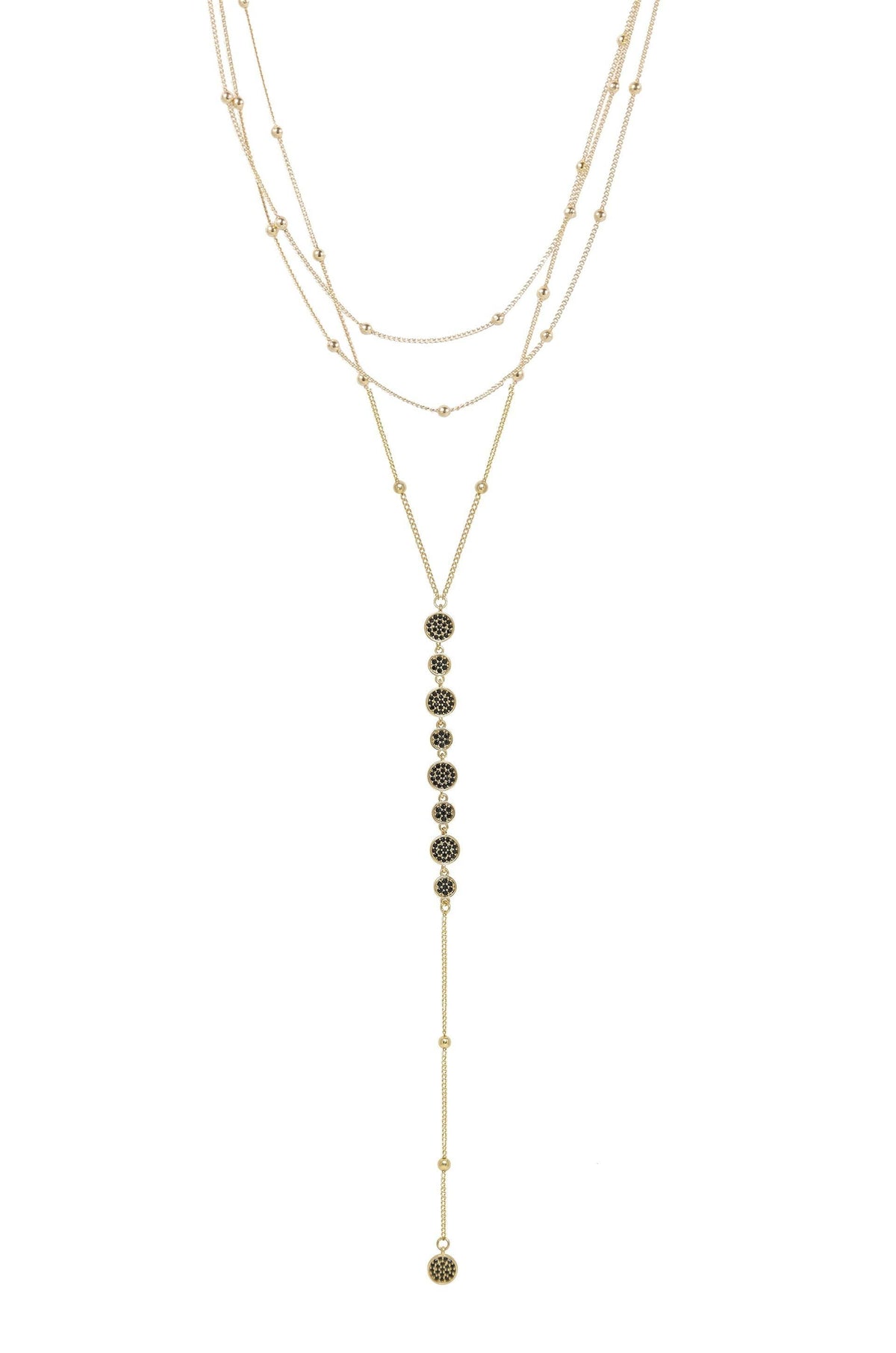Bali Dreams Crystal Lariat Necklace