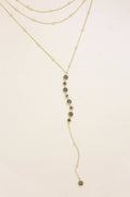 Bali Dreams Crystal Lariat Necklace