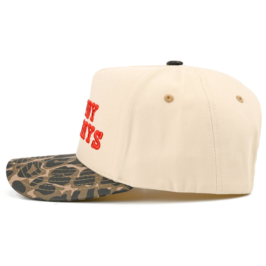 C.C HOWDY HOLIDAYS Letter Embroidered Trucker Cap