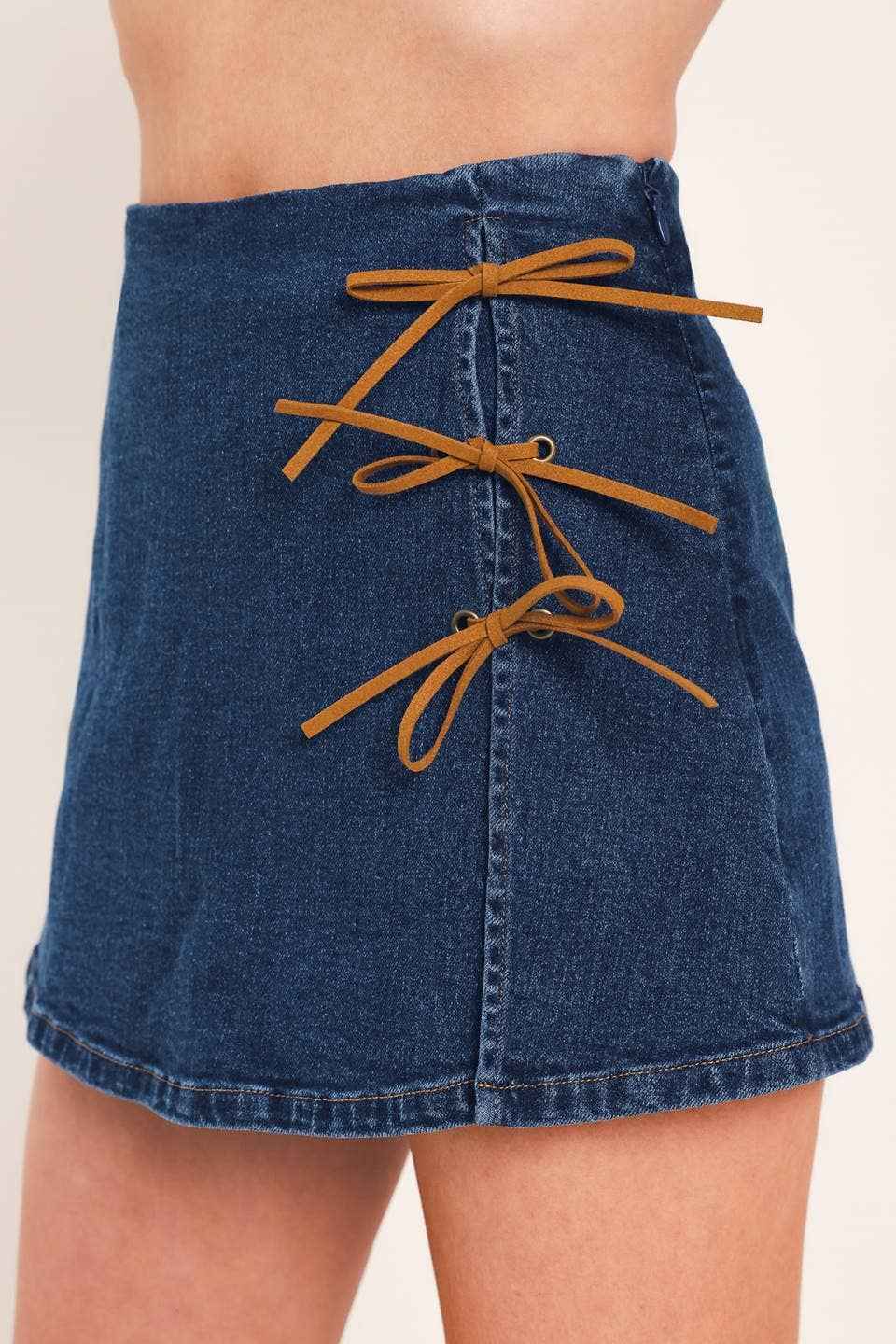 Rodeo Lace-Up Skort