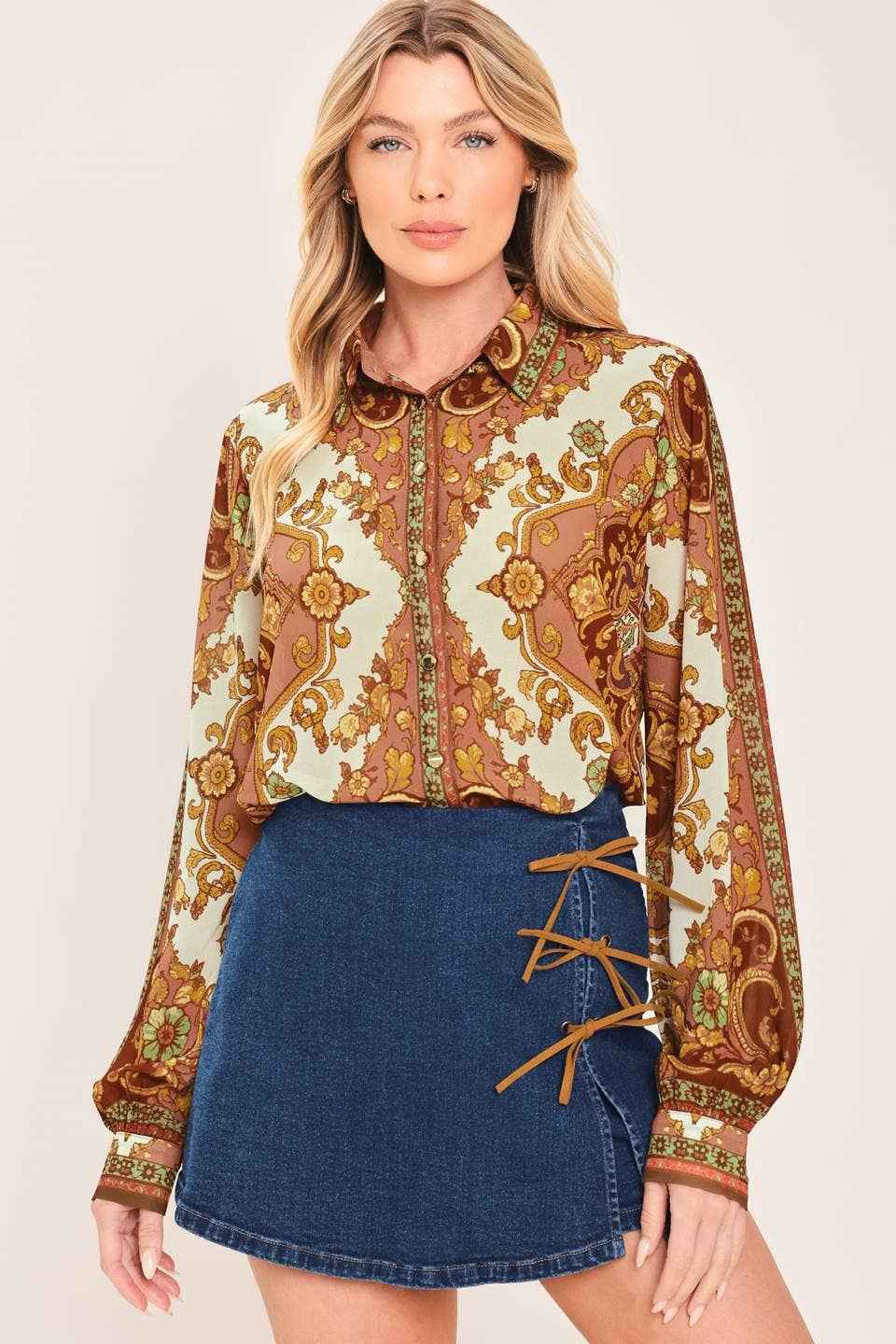 Rodeo Lace-Up Skort
