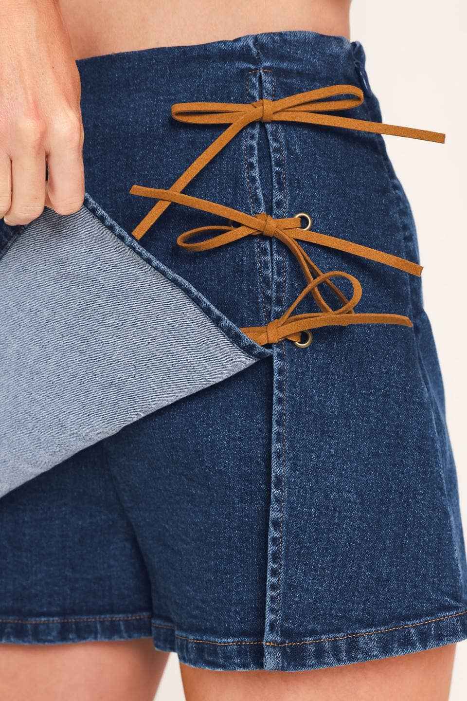 Rodeo Lace-Up Skort