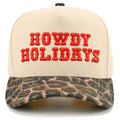 C.C HOWDY HOLIDAYS Letter Embroidered Trucker Cap