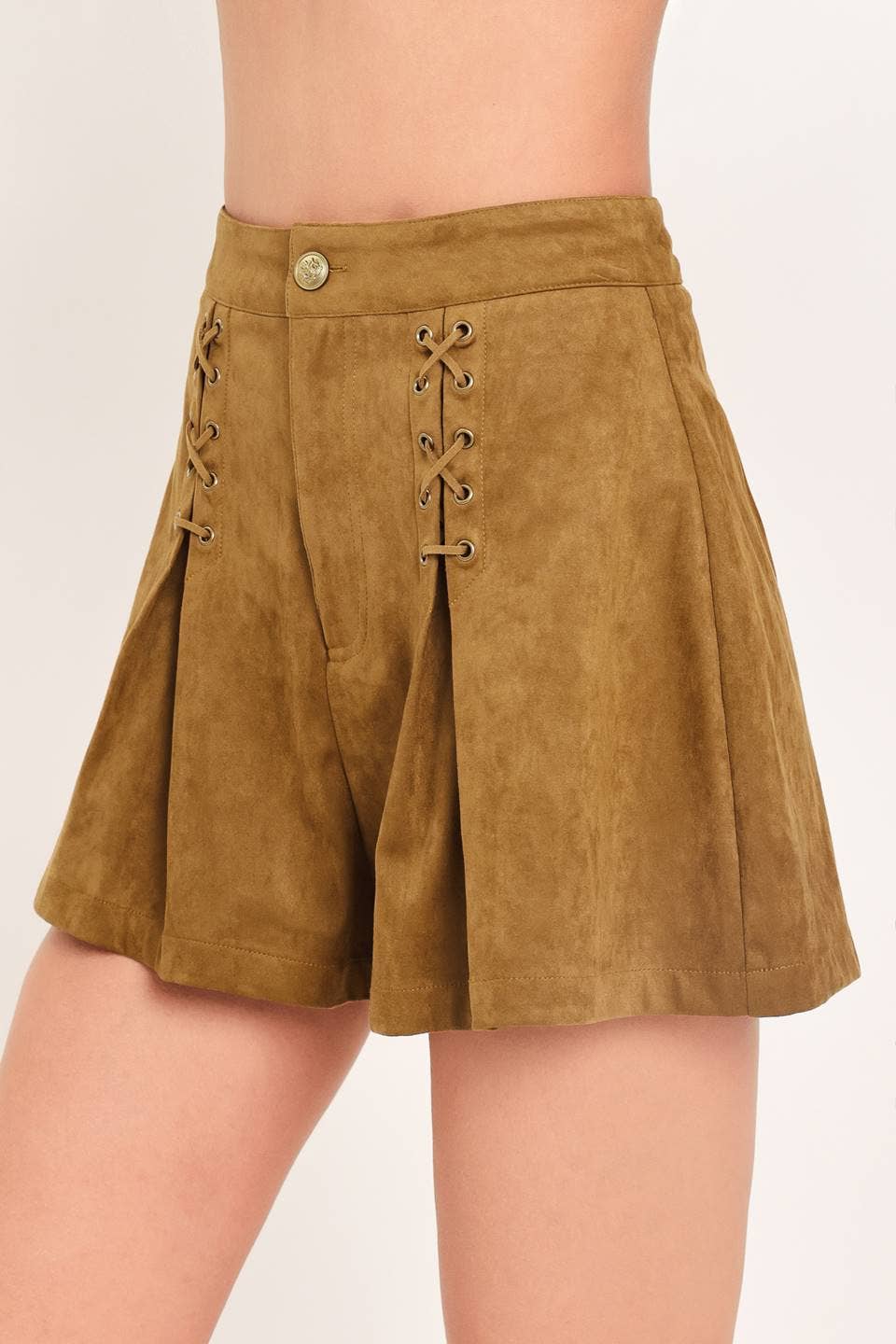 Cowgirl Suede Skort