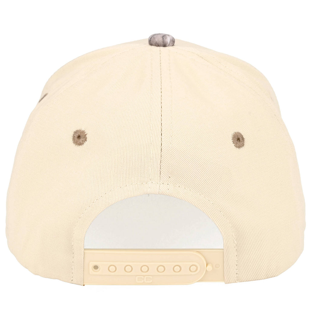C.C GOD'S COUNTRY Letter on Two Tone Trucker Hat