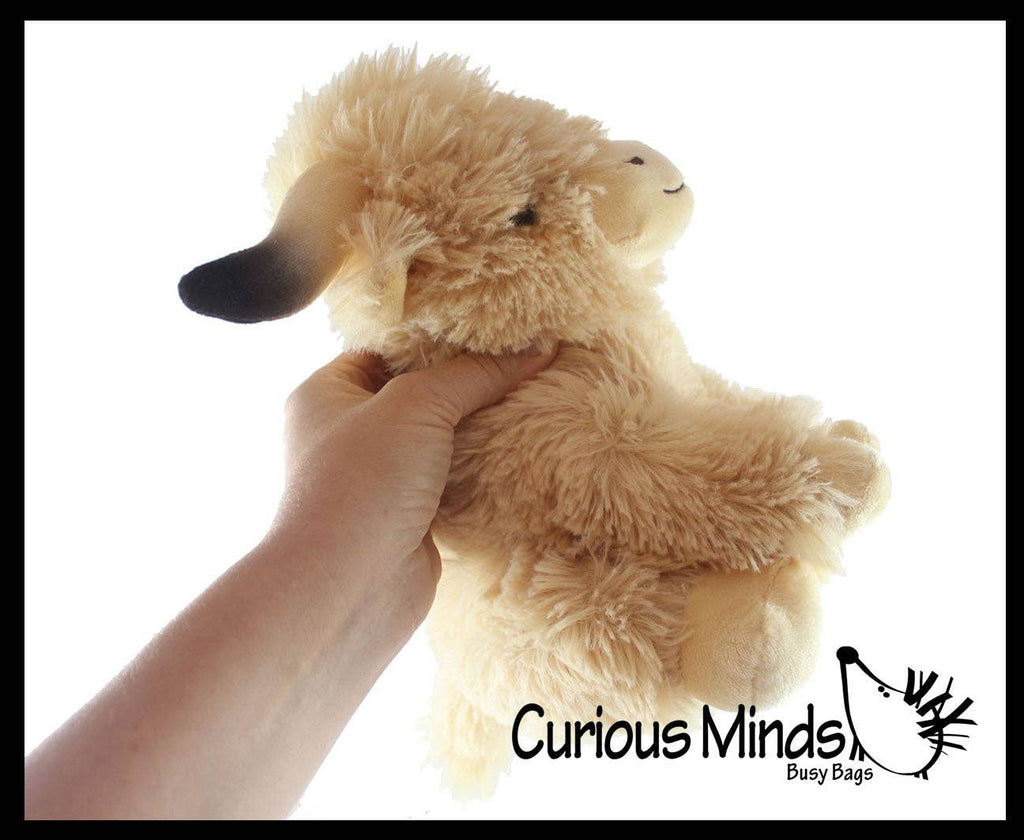 Plush Highland Cow - Heirloom Soft Hairy Cow Stuffed Animal - Cute Adorable Farm