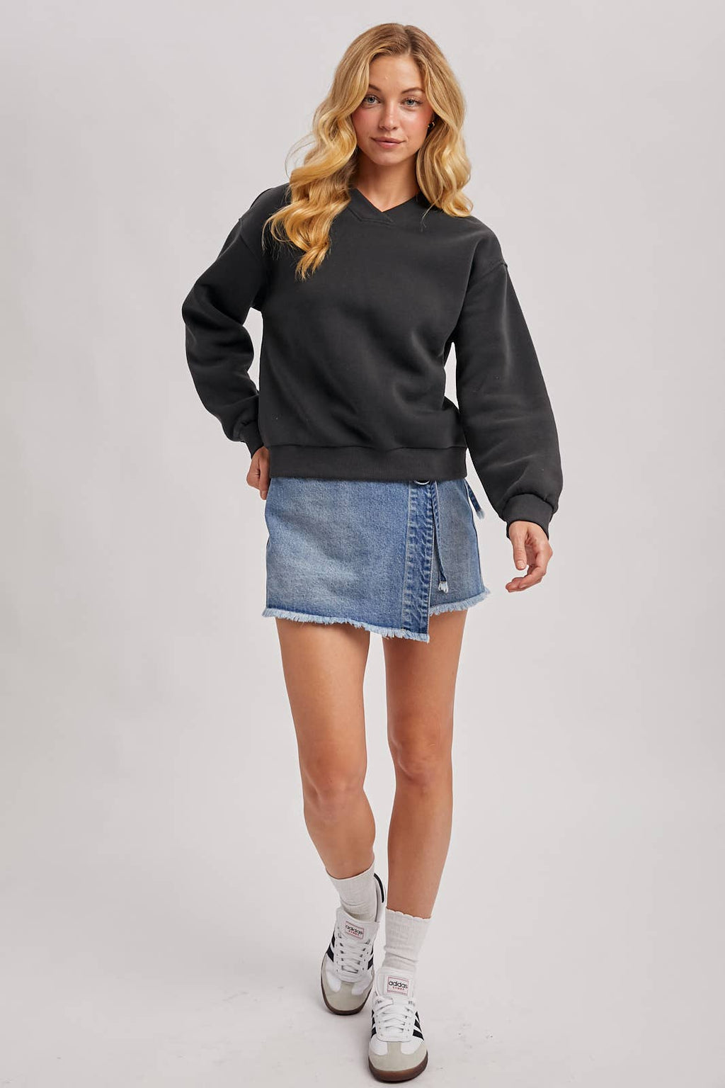 Western Denim Skort