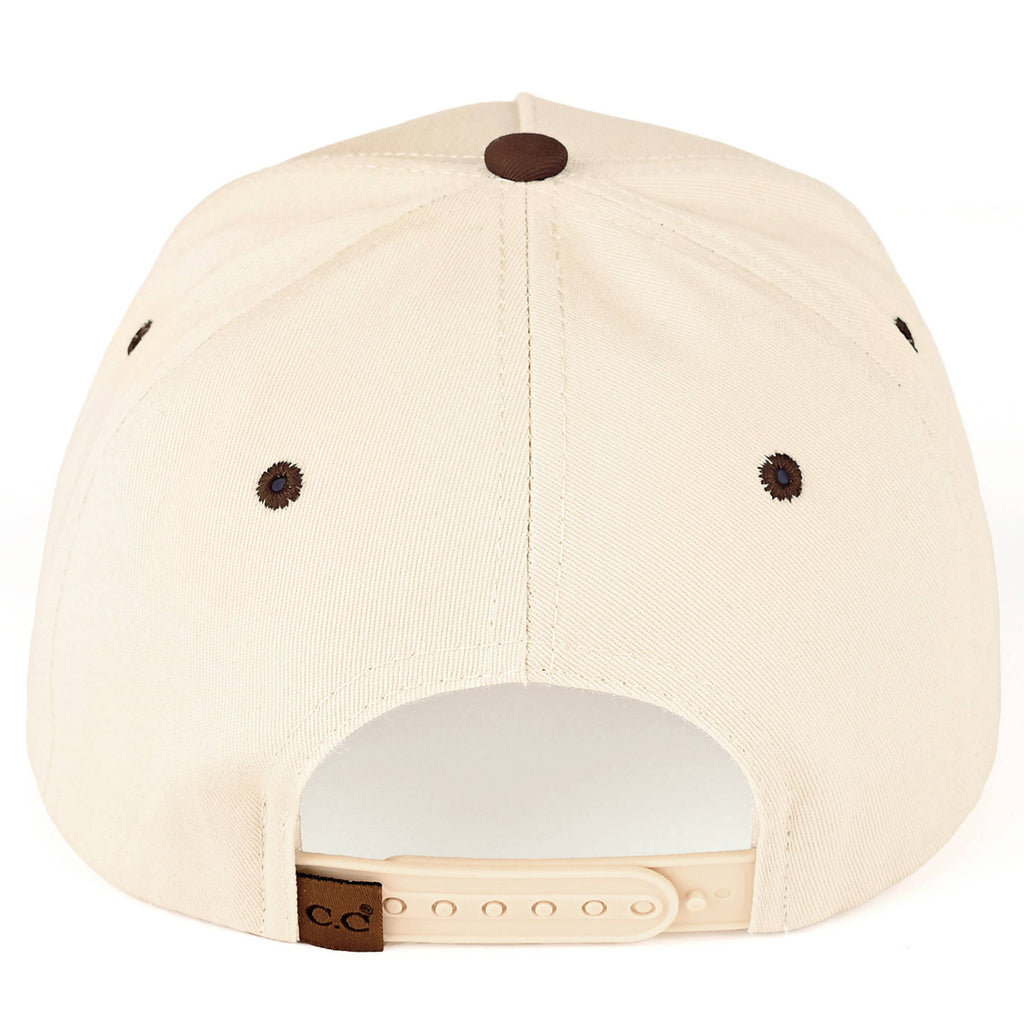 C.C Y'ALL NEED JESUS Embroidered Letter Two Tone Trucker Hat