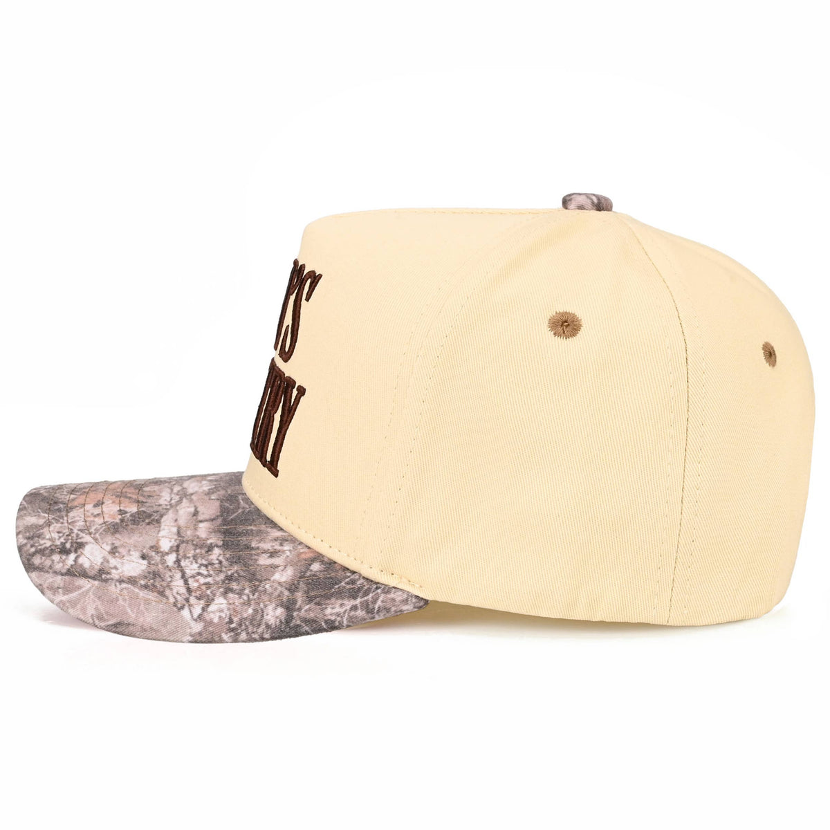 C.C GOD'S COUNTRY Letter on Two Tone Trucker Hat