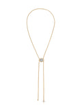 Bezel Bolo Necklace